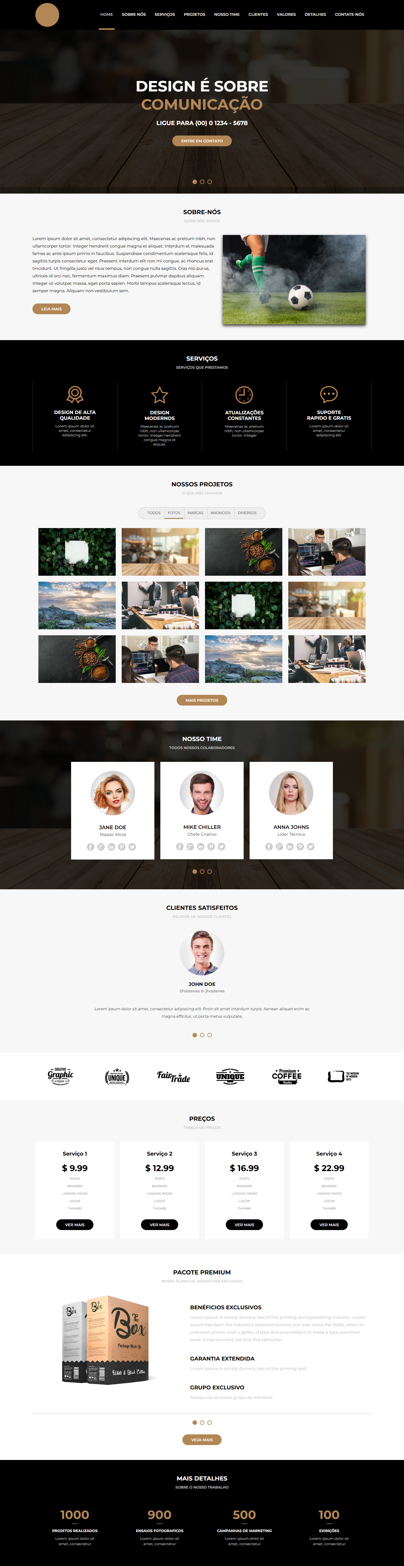 Miniatura do projeto Awax desenvolvido com HTML e CSS